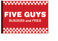 Five Guys Flag - Red