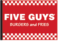 Five Guys Flag - Red