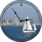 Sailboat Clock