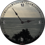 Ocean View Clock