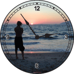 Sunset Clock
