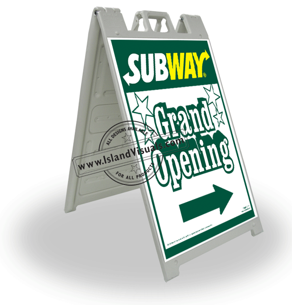 2' x 3' Grand Opening A-Frame
