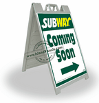 2' x 3' Coming Soon A-Frame