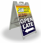2' x 3' Open Late A-Frame