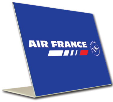 Air France Easel Sign