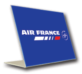 Air France Easel Sign