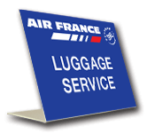 Luggage Service Easel Sign