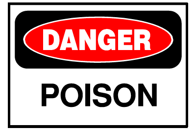 Danger Sign- Poison