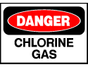 Danger Sign- Chlorine Gas
