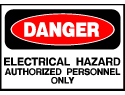 Danger Sign- Electrical Hazard