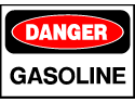 Danger Sign- Gasoline