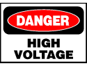 Danger Sign- High Voltage