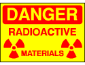 Danger Sign- Radioactive Material