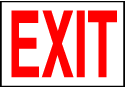 Exit Sign - Exit