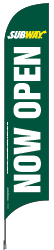 Subway Feather Flag