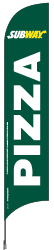 Subway Feather Flag