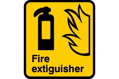 Fire Sign - Fire Extinguisher 2