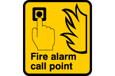 Fire Sign - Fire Alarm Call Point