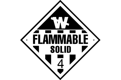 Fire Sign - Flammable Solid