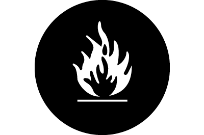 Fire Sign - Flammable Gas