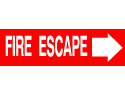 Fire Sign - Fire Escape (Right)