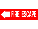 Fire Sign - Fire Escape (Left)