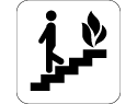 Fire Sign - Fire Escape Stairs