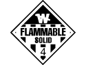 Fire Sign - Flammable Solid