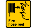 Fire Sign - Fire Hose Reel