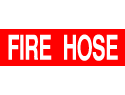 Fire Sign - Fire Hose (Red)