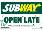 Gas Pump Top - Open Late