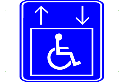 Handicap Signs - Up Or Down
