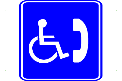 Handicap Signs - Telephone
