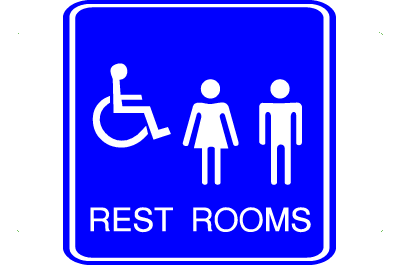 Handicap Signs - Restrooms