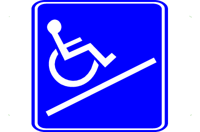 Handicap Signs - Ramp 1