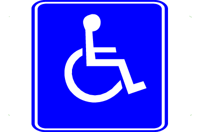 Handicap Signs - General (Blue)