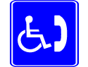 Handicap Signs - Telephone