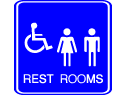Handicap Signs - Restrooms
