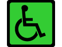 Handicap Signs - General (Green)