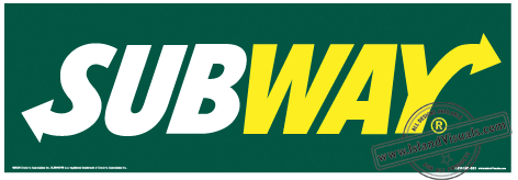 Horizontal Subway Banner