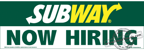 Horizontal Now Open Banner