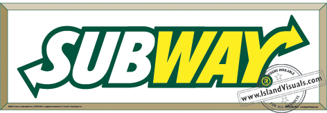 Horizontal Subway Banner