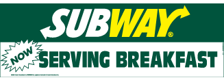 Horizontal Breakfast Banner