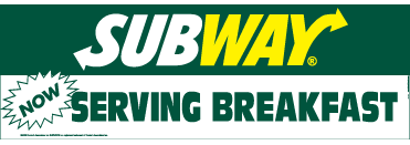 Horizontal Breakfast Banner