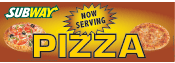 Horizontal Pizza Banner