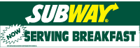 Horizontal Breakfast Banner