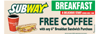 Horizontal Coffee Banner