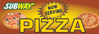 Horizontal Pizza Banner