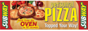 Horizontal Pizza Banner