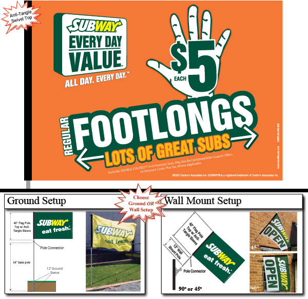 $5 Footlong